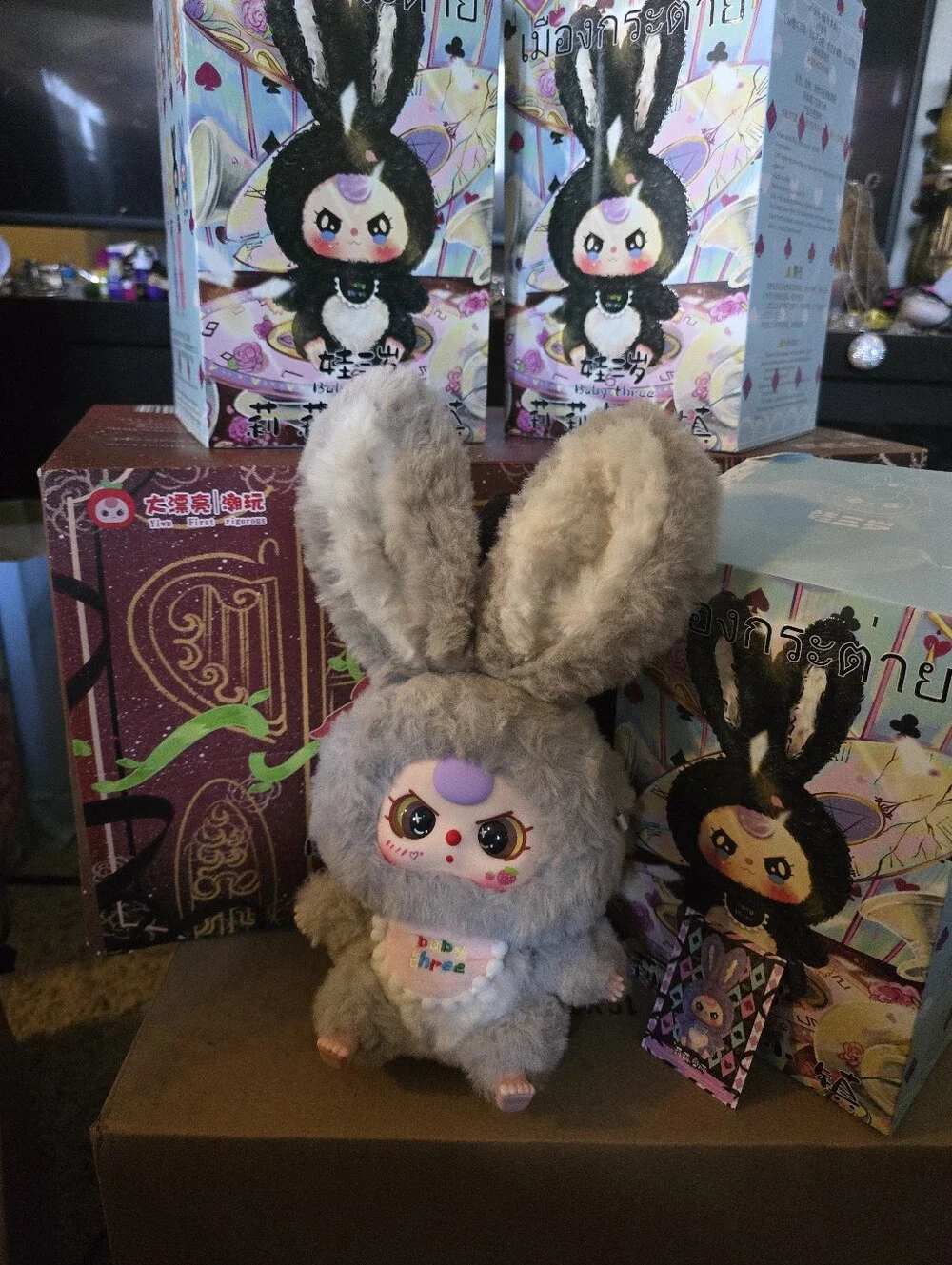 Baby Three Lilly Rabbit Town Series